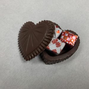 Valentine Edible Chocolate Heart Box - Image 2