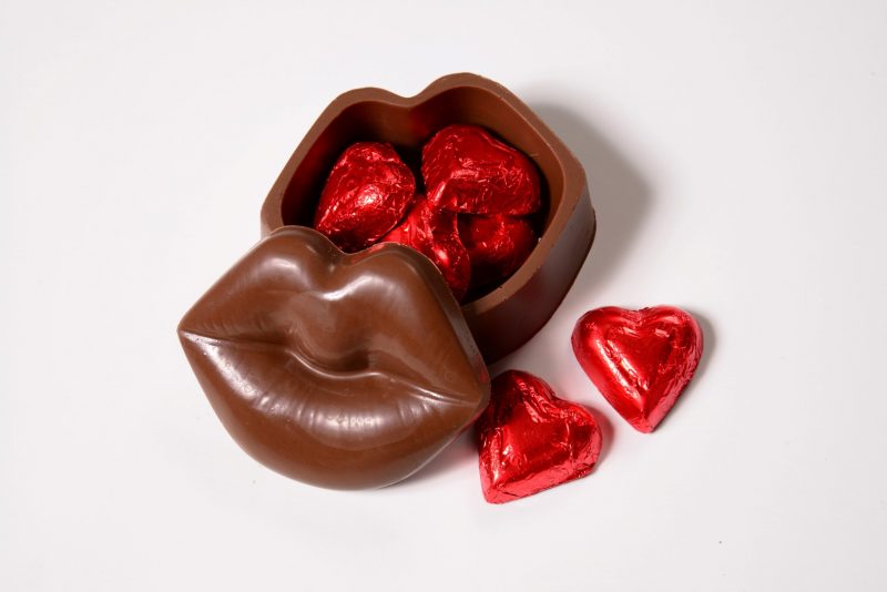 Chocolate "Lips" Box