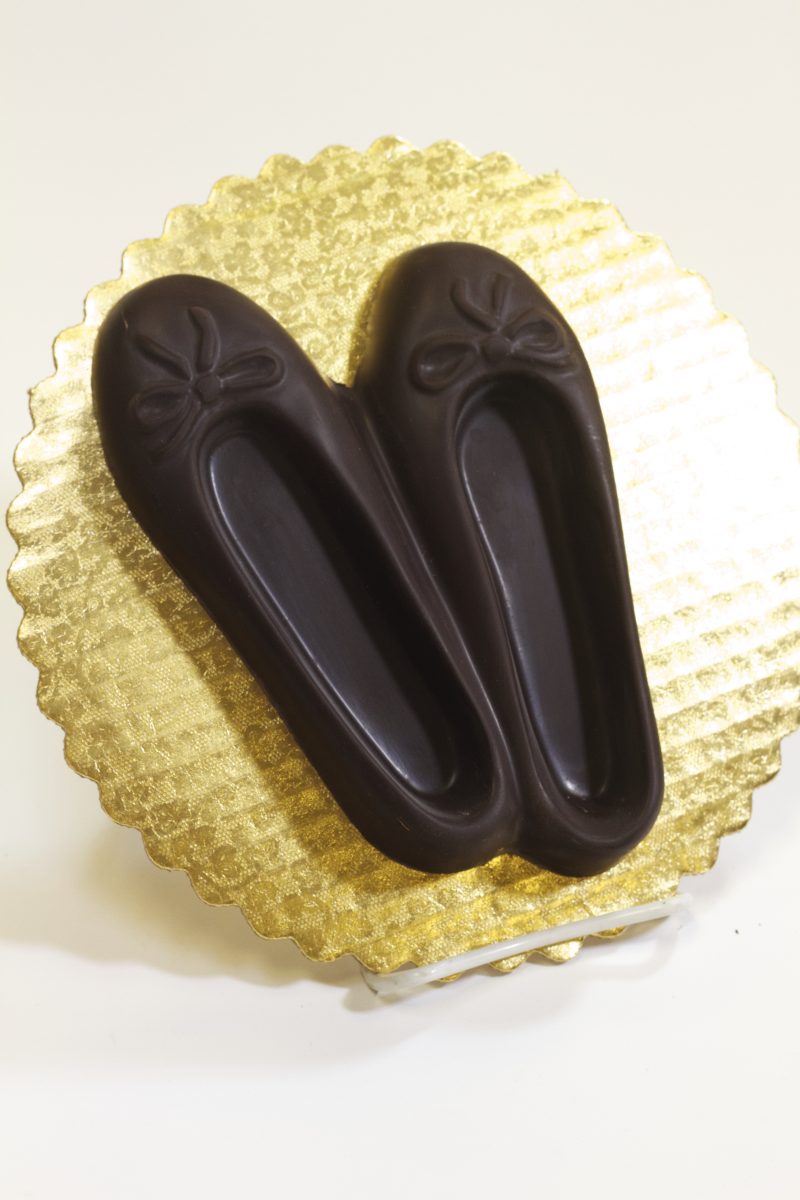 Chocolate Ballet Slippers