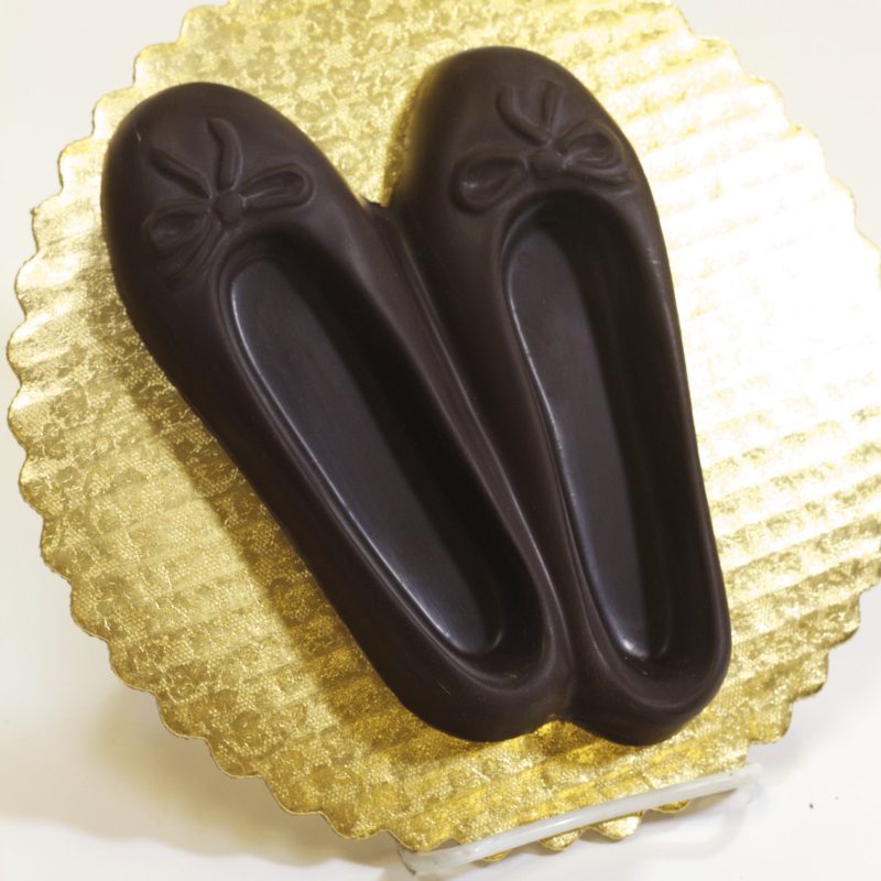 Chocolate Ballet Slippers