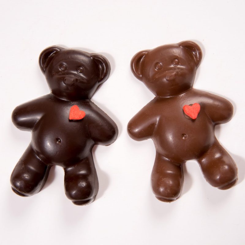 Solid Chocolate Teddy Bear