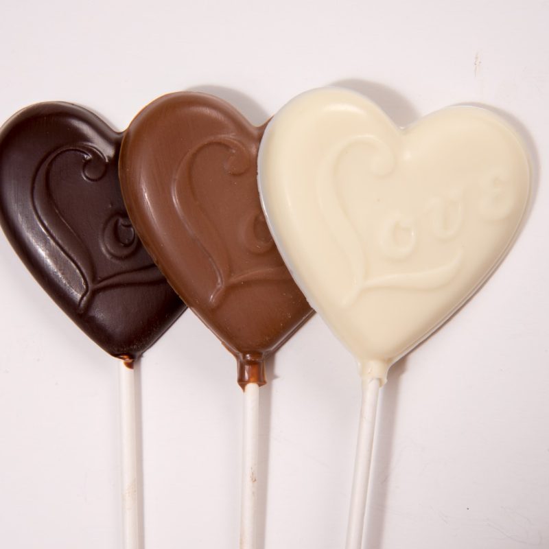 Valentine Heart Lolli's "I Love You"