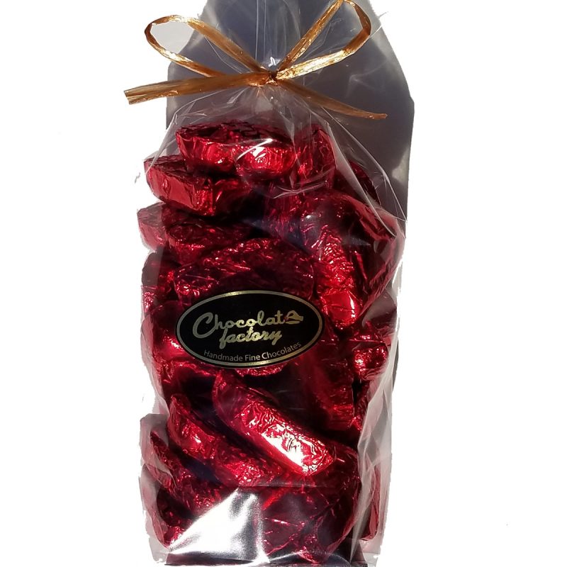 Valentine Bag of Chocolate Foiled Hearts