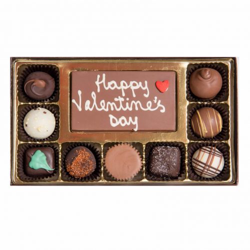 Valentine's Day Chocolate Message Gift Box Medium