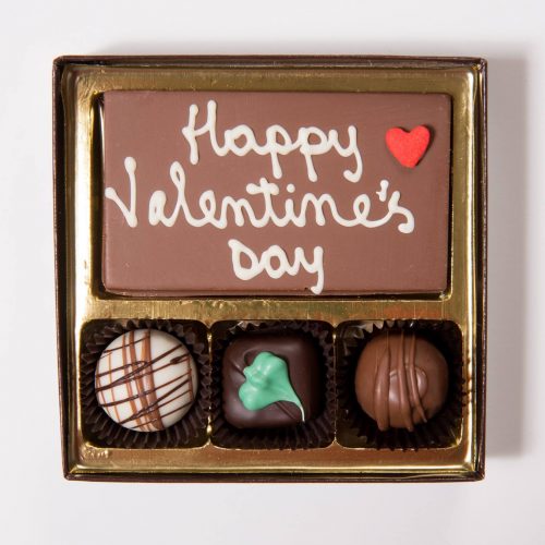 Valentine's Day Chocolate Message Gift Box Small